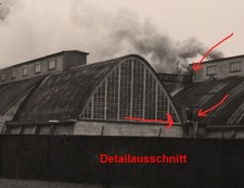 Farbwerke Hoechst - Frankfurt – 4 s/w Fotos – wohl Brand / Feuer 24.12.1966 L@@k