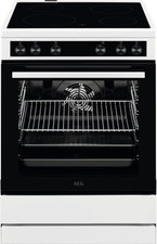 AEG CCB6206ABW Standherd mit Glaskeramik-Kochfeld 60 cm