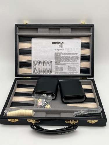 Weible backgammon koffer - backgammon,