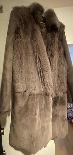 Lammfellmantel damen 38 - ,