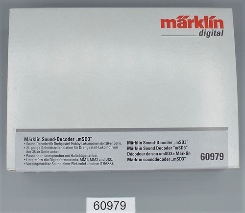 Märklin 60979 sounddecoder - 60979,