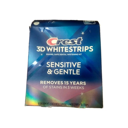 Crest white strips - 3d,