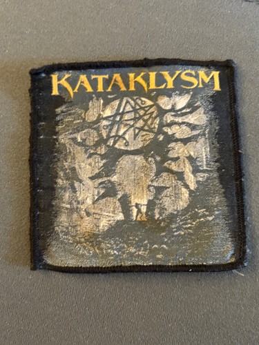 Kataklysm patch aufnäher - kataklysm, patch/aufnÄher-