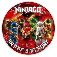 Ninjago Tortenaufleger & Muffinaufleger Ninjago Set Geburtstag Torte