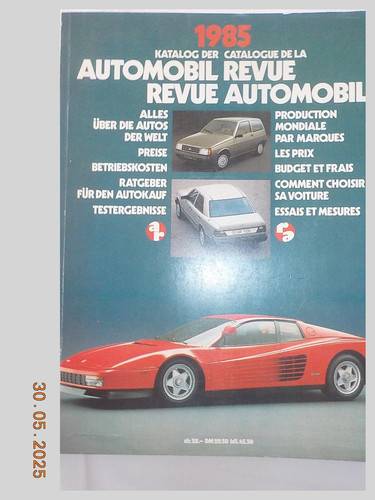 Automobil revue katalog - revue,