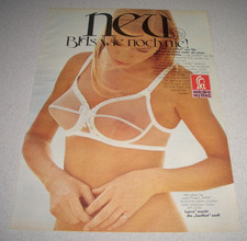 Jahr 1970 orig. Reklame Werbung Mieder Dessous Ski mieder-styling BH