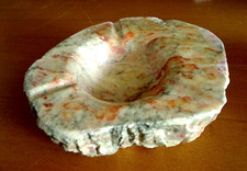 Aschenbecher aus Onyx oder Marmor  - über 2 kg schwer