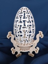 Osterei Gänseei handgemacht