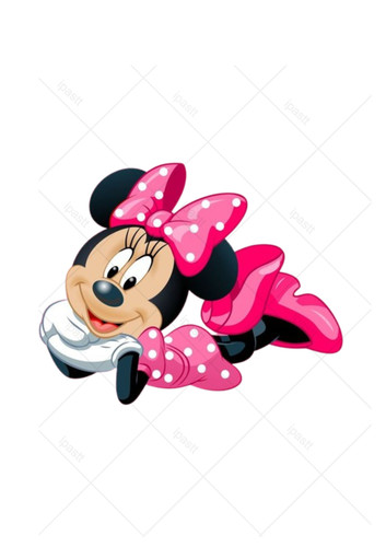 Vorgeschnittener minnie mouse - vorgeschnittener,