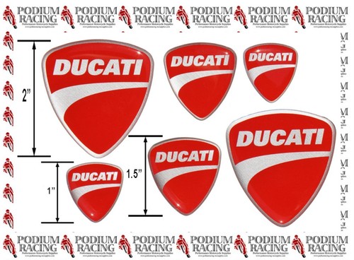 Ducati decals swoosh design - ducati,