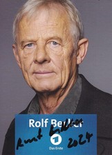 Rolf BECKER - dt. Schauspieler, In aller Freundschaft, Original-Autogramm!
