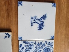 antike fliesen kacheln, blau