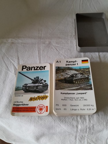 Ass quartett panzer 3205 - ass, "panzer"