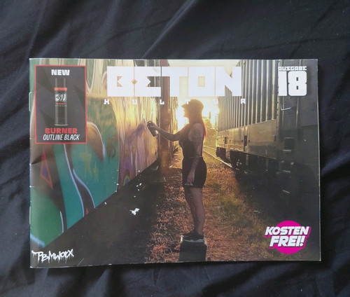 Beton kultur graffiti magazin - beton,