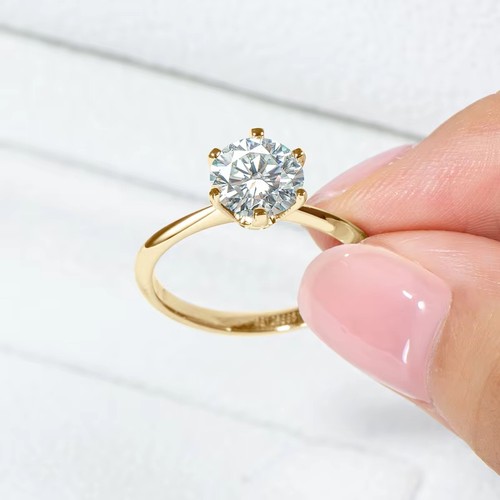 2kt ring 925er sterl rund - 2kt,