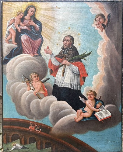 Nepomuk gemälde 18 jh - nepomuk,