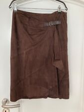 Wildlederrock von Avendonck-braun-Gr.38