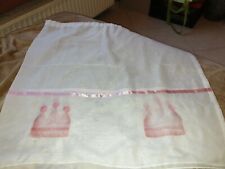  Kinderzimmer Gardinen Vorhänge mit rosa Kronen für kleine Prinzessin 74x142