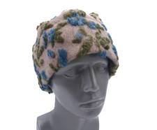 Mütze Musterwalkstoff Walk