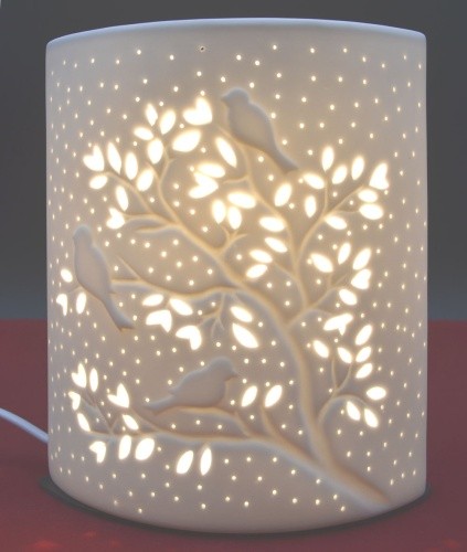 Porzellan lampe ellipse - porzellan-lampe,