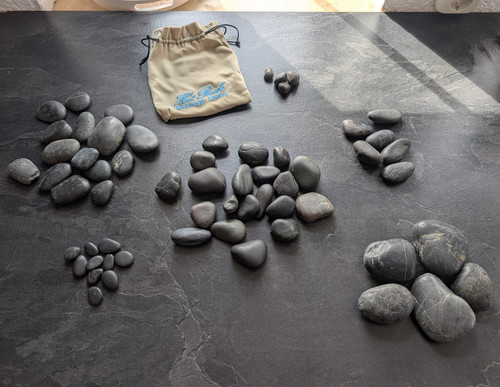 Hot stones massage - hot,