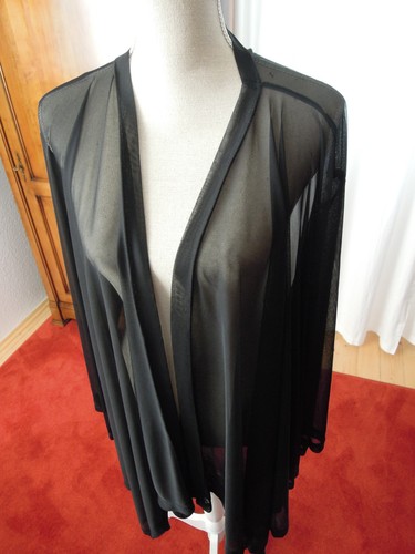 Sexy weste schwarz nylon - schwarz,