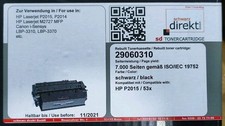 Original Toner Q7553A 53A