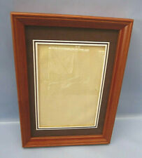24202. Bilderrahmen   Wechselrahmen    Holz nussbaum   20 x 15 cm