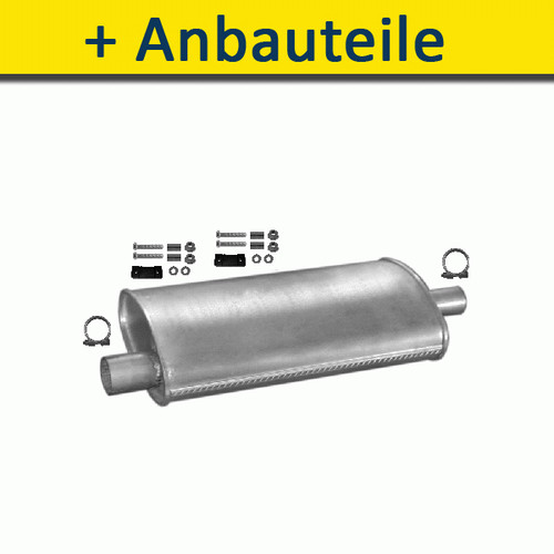Mittelschalldämpfer mit
