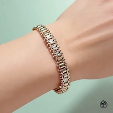 WseSto Armband Damen Vergoldet