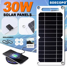 Solar panel 30w - solar, typ-c