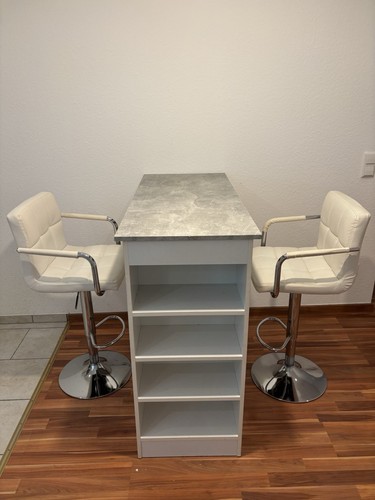 Bartisch mit stauraum - bartisch,