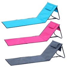 Garten Liege Matte mit Lehne