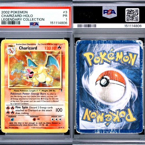 Psa poor charizard - 🔥,