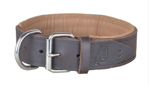 Jhs hundehalsband leder mm - jhs,