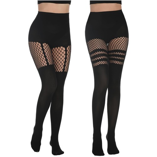 Netzstrumpfhose damen schwarz - netzstrumpfhose,