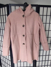Wollmantel Altrosa aus Italien Gr. M