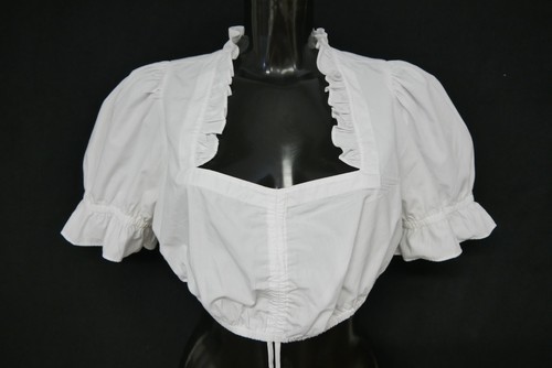 Dirndlbluse weiß bluse - dirndlbluse,