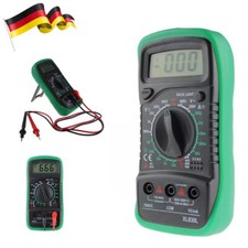 Multimeter mit Batterie Voltmeter Spannungsmesser Digital Prüfer Strom Messgerät