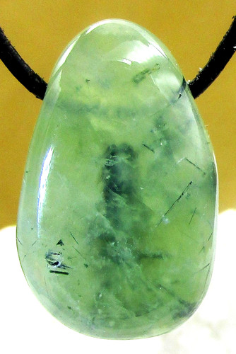 Prehnit trommelstein - ,