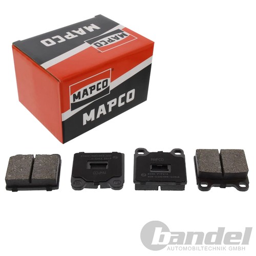 Mapco bremsbeläge satz vorne - mapco,