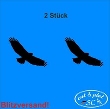 2x große Fenster Aufkleber