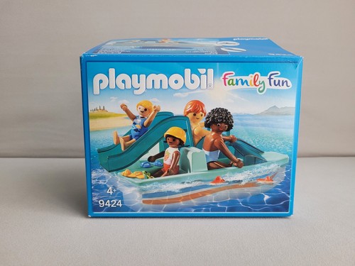 Playmobil family fun - family, tretboot