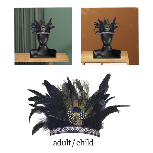 Federkopfschmuck indianerhut - federkopfschmuck,