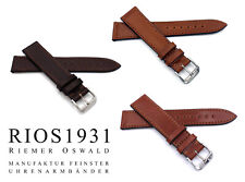 RIOS1931 Shell Cordovan Seattle Uhrenarmband 18mm 20mm made in Germany