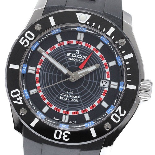 Edox class gmt - gmt, worldtimer