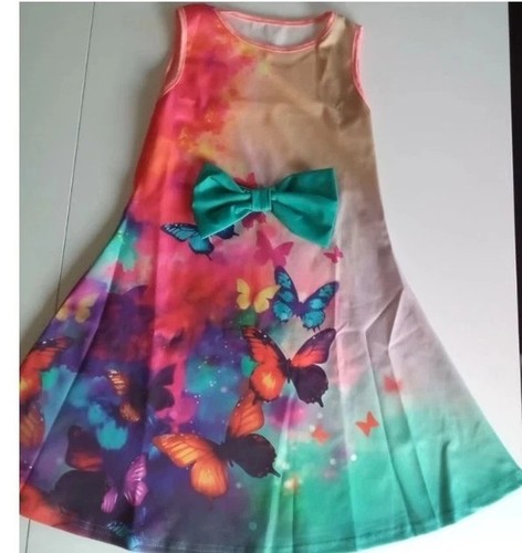 Niedliches mädchenkleid - niedliches,
