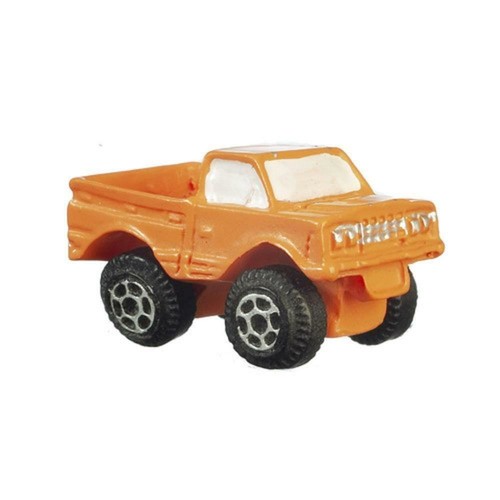 Puppenhaus modern orange - modern,