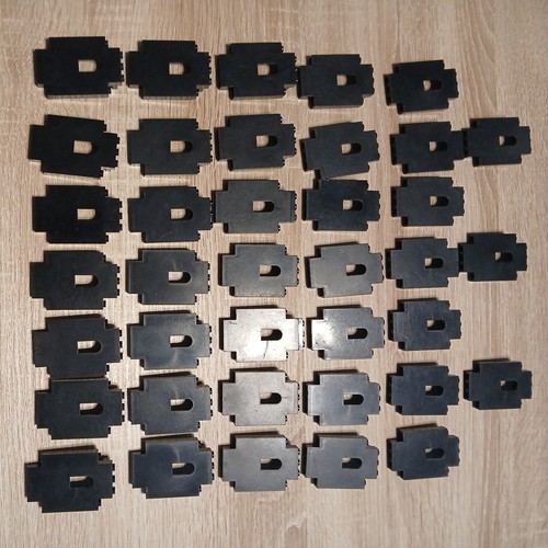 38x lego 4444 schwarz burg - schwarz,