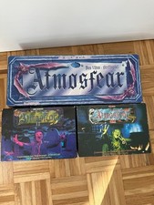 Atmosfear Nightmare Schmidt Spiele Video Brettspiel 3 Stück RAR Halloween 1991